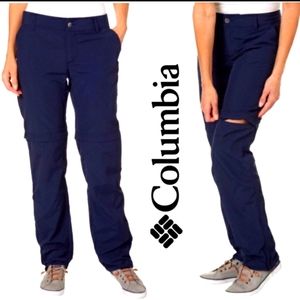 COLUMBIA PFG OMNI SHADE ZIP OFF CARGO PANTS 12S